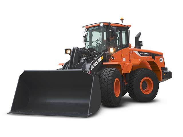 Doosan lancia la nuova pala gommata DL280-5