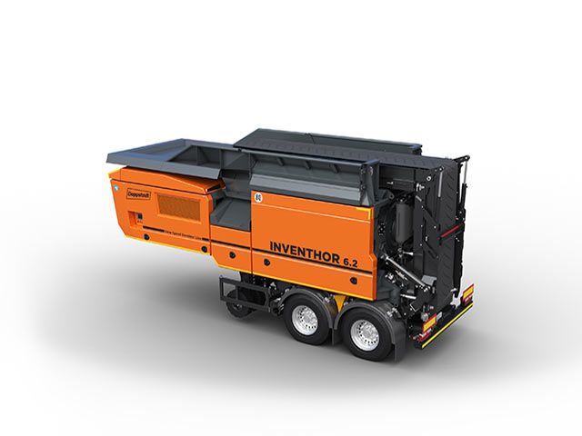 Doppstadt presenta Inventhor 6.2 con tramoggia ottimizzata