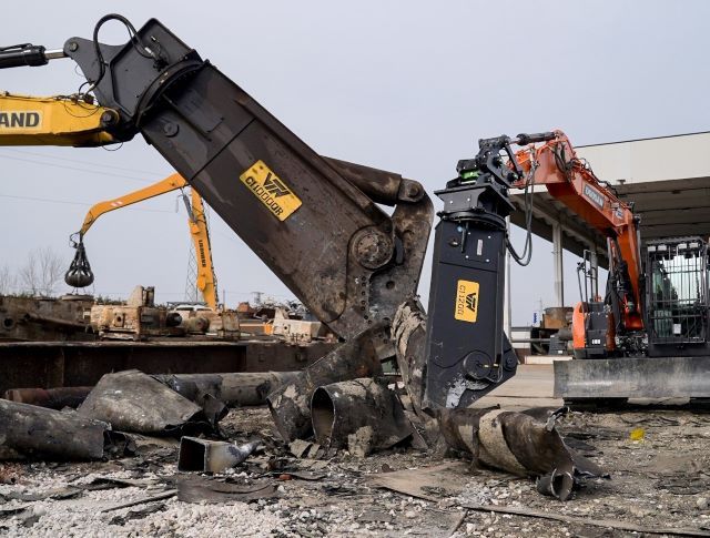 Cesoie VTN per il riciclaggio dei rottami e il taglio del ferro